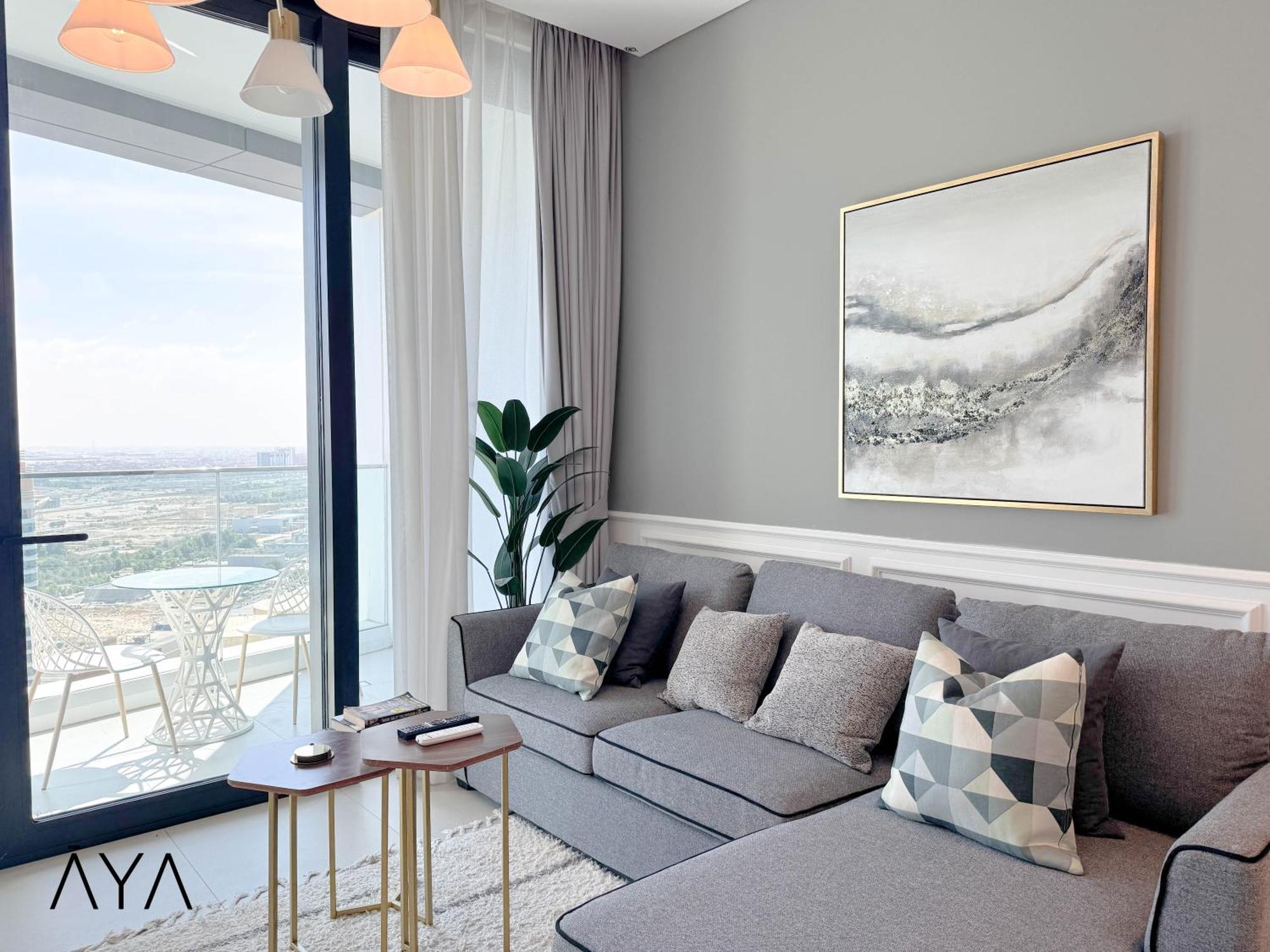 Jumeirah Gate Tower 1 - Stylish Apartment With Pool & City Views Dubai Exterior foto