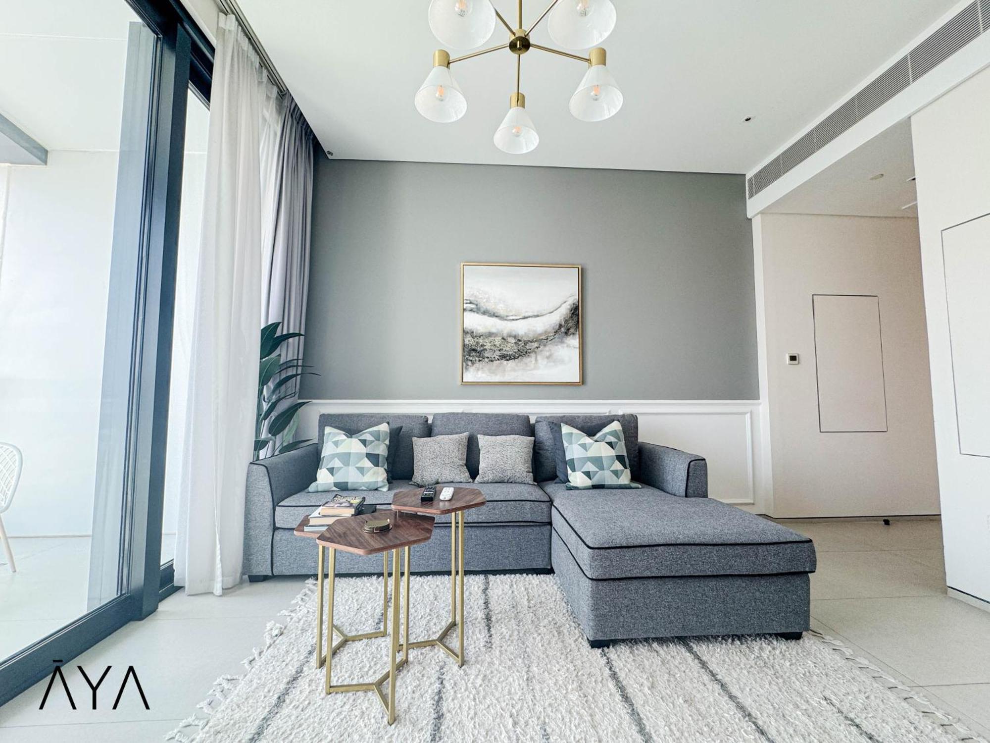Jumeirah Gate Tower 1 - Stylish Apartment With Pool & City Views Dubai Exterior foto