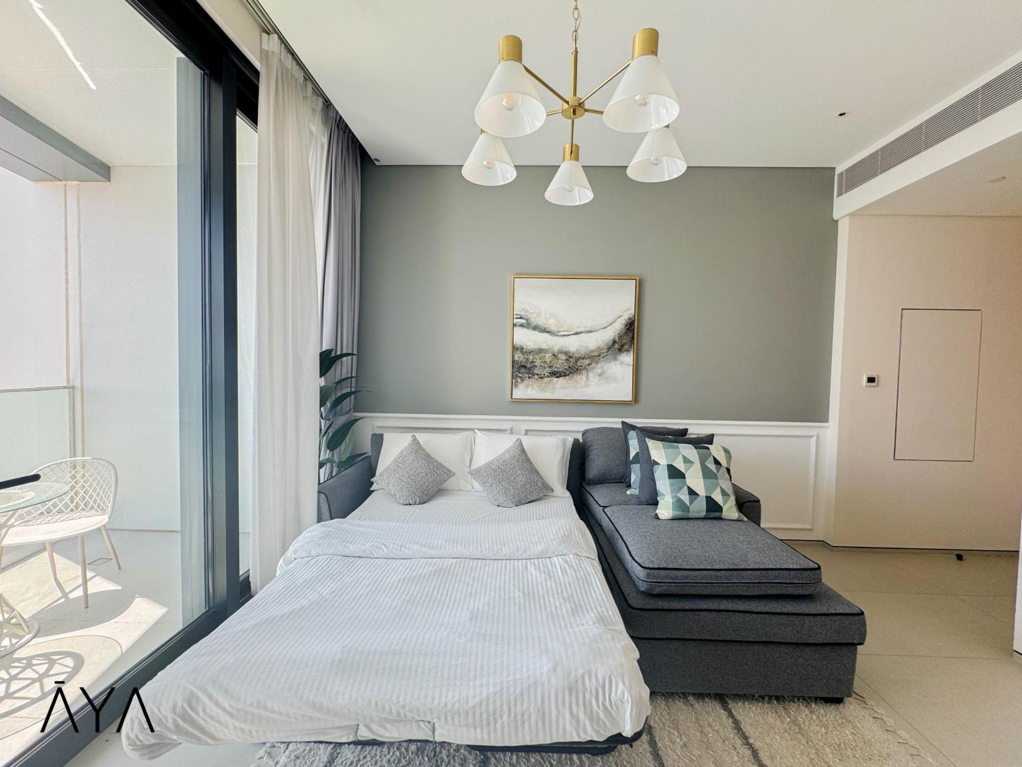 Jumeirah Gate Tower 1 - Stylish Apartment With Pool & City Views Dubai Exterior foto